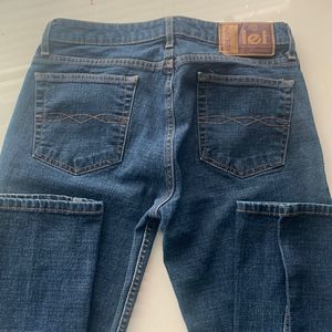 L.E.I. denim jeans size 7 boot cut flare